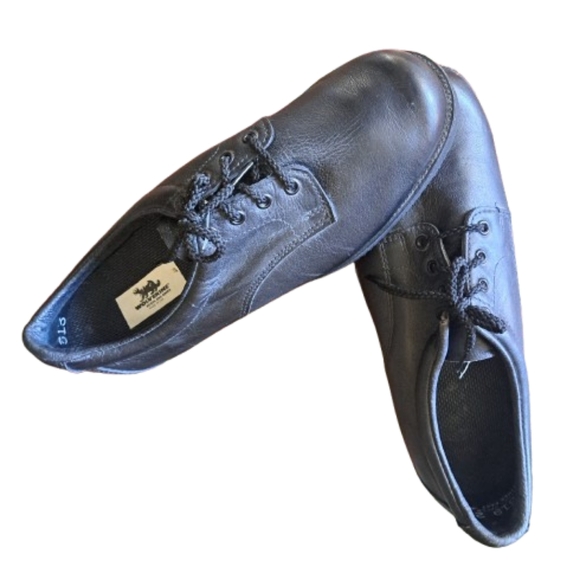 NWOT Mens Wolverine Black Leather Slid Resistant Workshoes 10.5 M - Picture 8 of 13